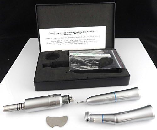 Dental Kavo Compatible,LED Light,Low Speed Kit,Push Button,with Internal Irrigation System,2 Holes