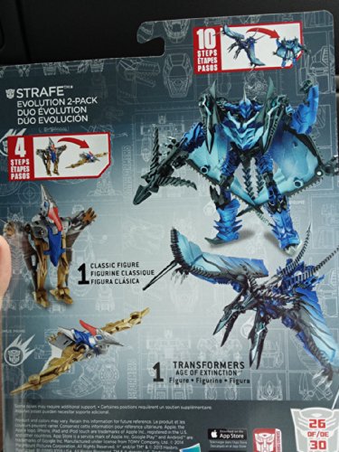 Transformers Age of Extinction Store Exclusive Strafe / Gen 1 Swoop Evolution...