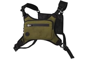 Chest Bag for Men | Outdoor Sports Chest Bag Running Vest,Backpack Pouch Phone Holder Outdoor Gear for Women Men Cycling Moto