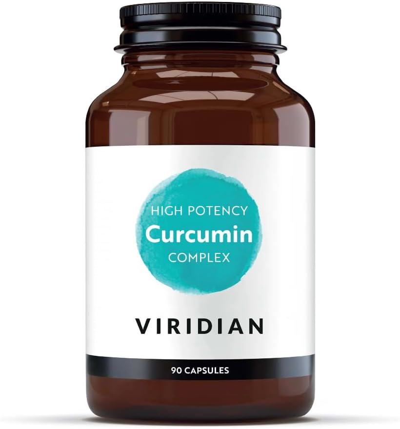 Viridian High Potency Curcumin Complex 90 Caps Turmeric Boswellia