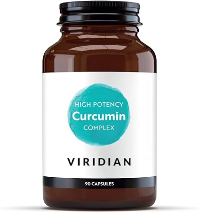 Viridian High Potency Curcumin Complex 90 Caps Turmeric Boswellia
