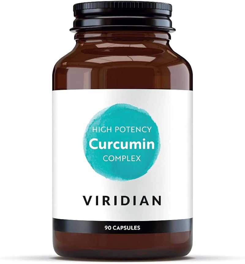 Viridian High Potency Curcumin Complex 90 Caps Turmeric Boswellia