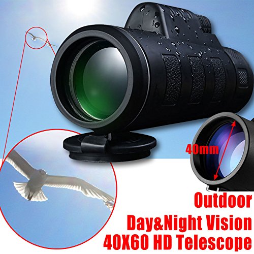 image for XPXKJ Monocular Telescopes, 40x60 Dual Focus Waterproof Spotting Scope