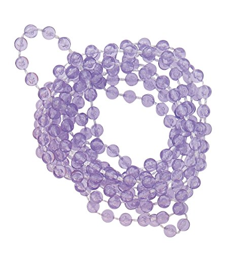 Transparent Bead Necklace Party Favors, Assorted 6ct