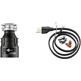 InSinkErator Badger 5 1/2 HP Food Waste Disposer and Power Cord Kit