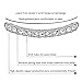 ZSE Strand Bracelet Slider Silver Micro Pave Tennis Bracelet for Women Graduation Gifts