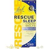 Bach Rescue Sleep Natural Sleep Remedy Liquid Melts 28 Capsules Natural Sleeping Aid