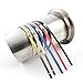 Auto Dynasty 10pcs 12 inches 300mm Long Stainless Steel Wrap/Cable Zip Tie (Black)