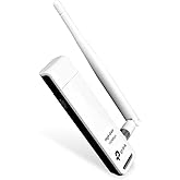 Tp-Link TL-WN722N IEEE 802.11n (draft) USB - Wi-Fi Adapter. WIRELESS LITE N ADAPTER 150M USB HIGH GAIN 1DETACHABLE ANTENNA WL