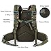 RUPUMPACK Military Tactical Assault Backpack with USA Flag Patch, Hydration Backpack, 33L (Jungle Camouflage)