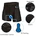 REEHUT Men's Padded Bicycle Cycling Underwear Shorts - Lightweight, Breathable & Elastic - XL