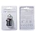 XCSOURCE 2 pcs TSA Security 3 Digit Combination Suitcase Luggage Bag Code Lock Padlock XC303