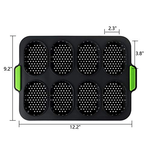 Mini Loaf Bread Pan With Heart Hollow Tube - Non-Stick Aluminum Alloy Mold, 7.6x4.1x3.5 Inches For Baking