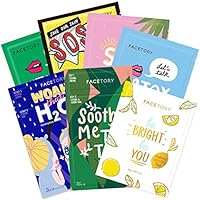 FaceTory Best of Seven Facial Masks Collection - Hydrate, Brighten, Soothe, Revitalize, Nourish, Purify Skin - For All...