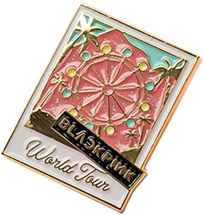 Pusaisen Characteristic Exquisite Life Essential Kpop BTS Blackpink Cartoon Brooch Set Super Cute Badge Bag Pendant Boys Girls Accessories Hot Gift for Fans