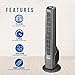 Lasko 4443 40″ Hybrid Fan with Remote Control - Combines the Streamlined Body of a Tower Fan with the Power of an Air Blower