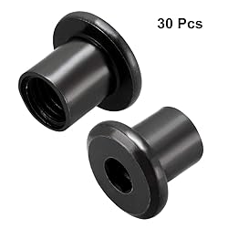 uxcell M8x10mm Hex Socket Head Insert Nut Screw