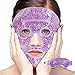 LifeWheel Plush Hot/Cold Therapy Facial Mask and Eye Mask with Gel Bead Stuffed Eco-friendly Good for Reducing Eye Puffiness Dark Circle Bags Under Eyes Perfect Gift to Relieve Facial Stress
