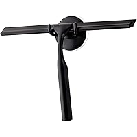 Ettori Shower Squeegee for Glass Doors, Squeegee for Shower Glass Door, Window and Car Glass, Mirrors - All-Purpose Stainless