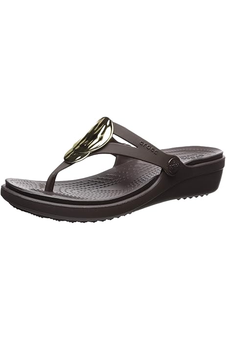 women's sanrah liquid metallic wedge