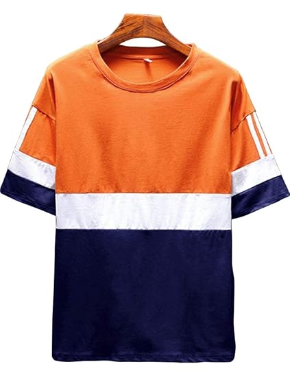 orange designer shirt