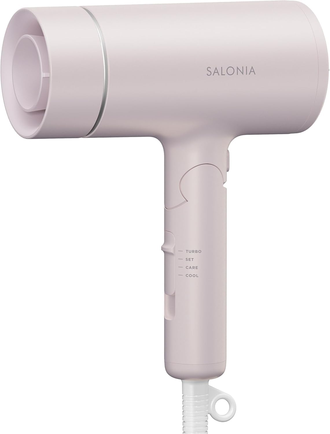 SALONIA サロニア グロッシーケア ドライヤー ツヤ髪 速乾 軽量 ヘアドライヤー ピンク