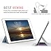 MoKo Case for iPad Pro 9.7 - Slim Lightweight Smart Shell Stand Cover with Translucent Frosted Back Protector for Apple iPad Pro 9.7 Inch 2016 Release Tablet, Water Color (with Auto Wake/ Sleep)