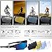 RIVBOS 805 Polarized Sports Sunglasses Glasses with 5 Set Interchangeable Lenses for Cycling