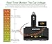 ONEVER 1 to 2 Sockets Cigarette Lighter Splitter, Dual USB Car Charger DC Outlet Power Adapter with On/Off Switch and Voltage Display Support Fast Charging Compatible Smartphones Tablets Dash Cam etc