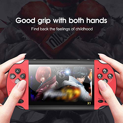 Soso X1 Handheld Game Console, 4.3 Inch Portable Retro Game Console 8G