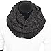 Chic Men Women Knit Winter Infinity Scarf Oversize E5001b