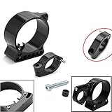 39mm BLK CNC Speedometer Relocation Bracket mount for Harley Sportster XL 883 1200 C N L R 48