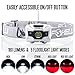 Foxelli USB‑C Rechargeable LED Headlamp – Ultra‑Light 2.4 oz & Bright 180 Lumens – Red/White Light, 5 Modes, IPX5 Waterproof, 40 h Runtime for Trail Running, Camping, Hiking