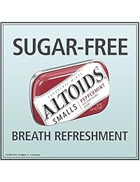 Altoids Smalls Peppermint Sugarfree Mint, 0.37 Ounce, 3 Count