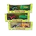 Boley Toy Tractor 3 pack - Expand your toy car and truck collection with these farm tractors! Great gift set! (3 semi-articulated tractors with working hitches, tilting bucket, etc.)