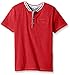 Splendid Boys' Short Sleeve Henley with Pocket
