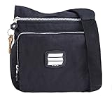Suvelle Lightweight Small City Travel Everyday Crossbody Bag Multi Pocket Shoulder Handbag 9288