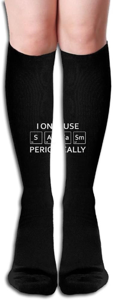 Kalang Sarcasm Chemistry Element 19.6inch Knee High Socks Compression Team Sport Socks