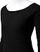 TWINTH Womens Sexy Comfy Basic Tunic Top