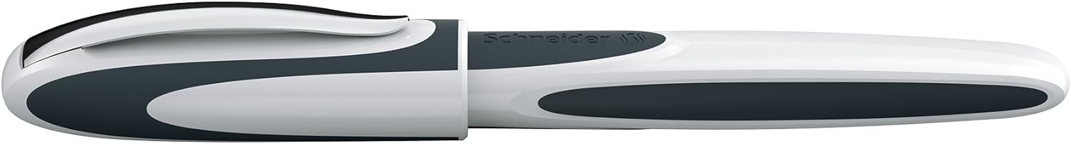 Schneider fountain pen, Ray, spring and grip for left-handed, L, blue/grey, 168403 For Left-Handers Füllhalter L white/grey - Image 3