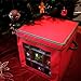 See-Through Christmas Ornament Storage Box for 27 Large Ornaments