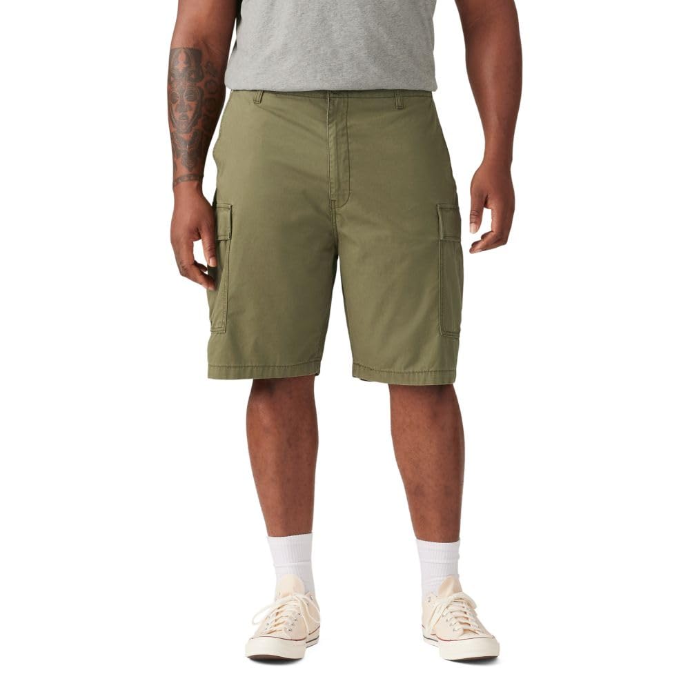 Levi's Men's Carrier Cargo Shorts, (Also Available in Big & Tall), Olive Night, 50 Image Levi's Men's Carrier Cargo Shorts, (Also Available in Big & Tall), Olive Night, 50 Image