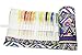 Hz.Codelo Canvas Colored Gel Ink Pens Case Wrap Roll Pouch,Travel Multi-purpose Holder Organizer Hold for 60 Gel Pen,Ultra Fine Permanent Markers (No Pens Included)-Bohemian