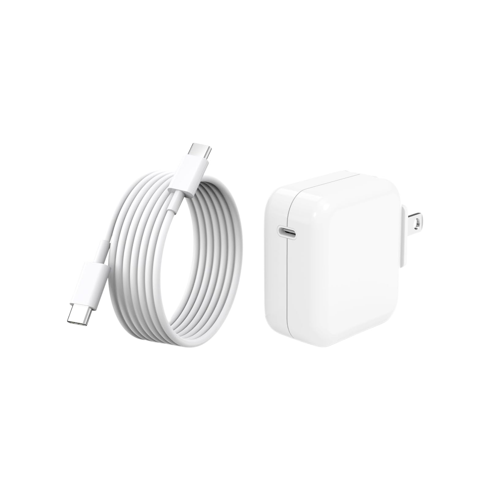 Mac Book Air Charger Fast Charging 30W USB C Power Adapter USB C Cable 10FT
