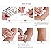 Temporary Tattoo ( 9 SHEET)7 Sheet Metallic Gold+ 2 Change the Color in The Sun - High Quality, Non-Toxic, Eco-Friendly, Easy To Apply and Long Lasting