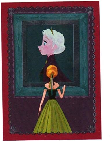 2014 PANINI DISNEY FROZEN ENCHANTED MOMENTS #F30 RED FOIL ALBUM STICKER