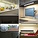 LED Under Cabinet Lighting Touch Control, Dimmable Under Counter Light Strips for Kitchen Closet, Shelf, 3pc Light Bars Kit, 12W 1200 Lumen, 4000K Nature White