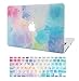 KECC Compatible with MacBook Pro 13 inch Case 2019-2016 with Touch Bar A2159 A1989 A1706 A1708 Protective Plastic Hard Shell Keyboard Cover (Rainbow Mist 2)