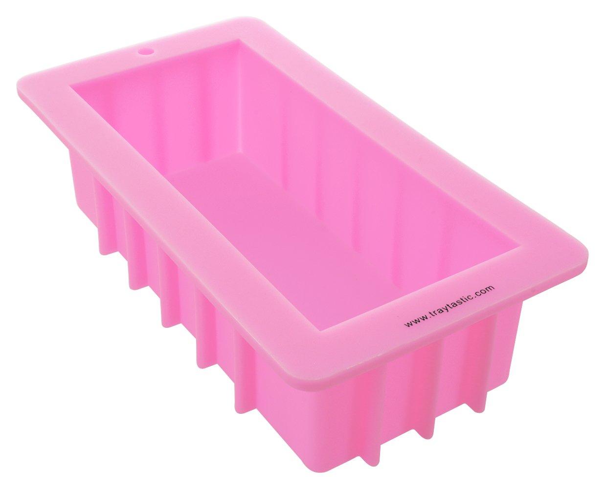 Rectangular Pink Silicone DIY Rectangle Mould Loaf Soap Mold 8” eBay