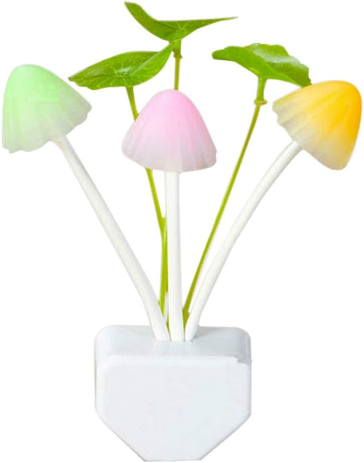 Night Light Novità del Fungo Fungo Luce di Notte Sensore di Luce lampada del Fungo Colorato Lampada Led Luci notturne
